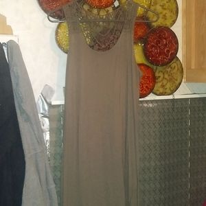 Michael stars laced back sundress sz med